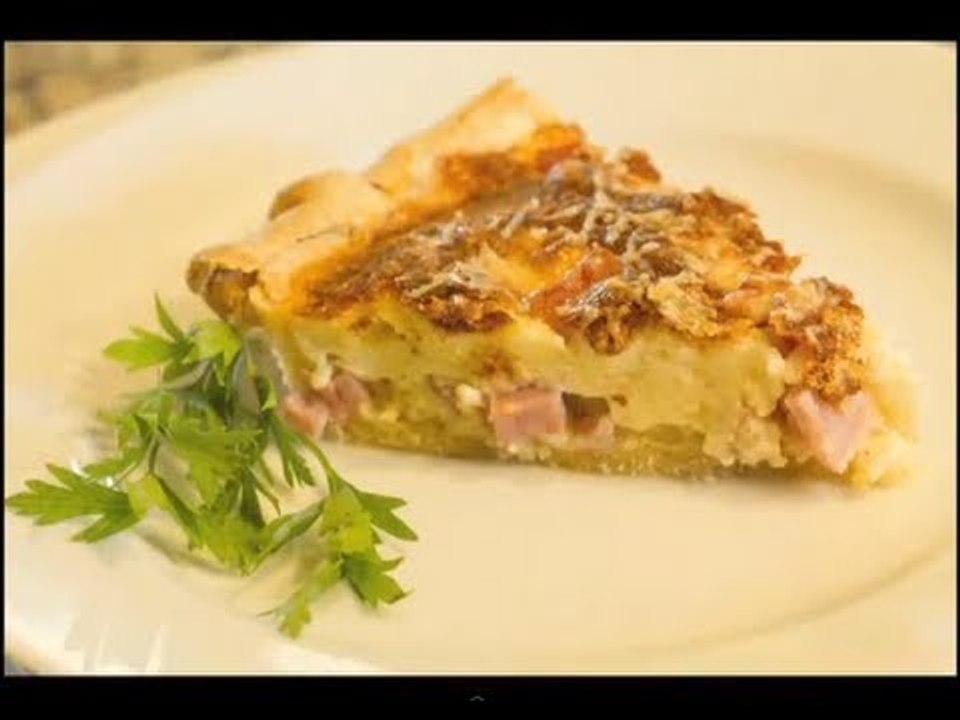 Quiche de Jamón y queso