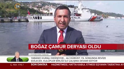 Boğaz çamur deryası oldu