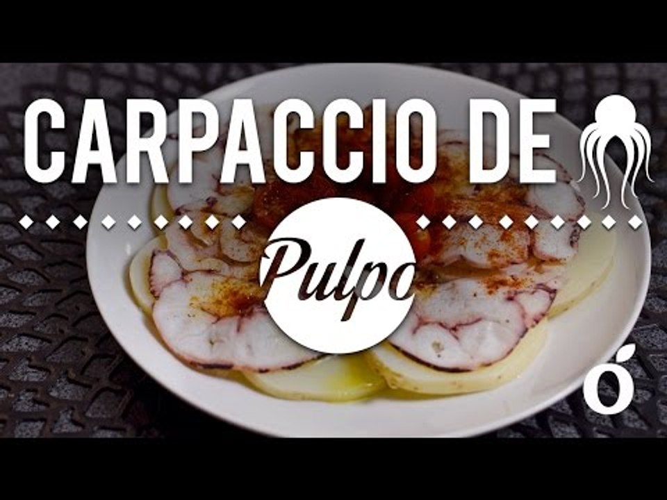 Carpaccio de Pulpo