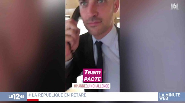 Totalement en retard, ces députés LREM font un Mannequin Challenge - ZAPPING ACTU DU 06/09/2018