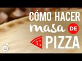 Cómo hacer masa para pizza | Cómo hacer pizza en casa | Masa para pizza