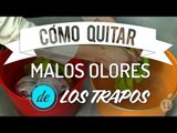 Cómo quitar el mal olor a los trapos | Eliminar el mal olor de trapos de cocina | Quitar olores