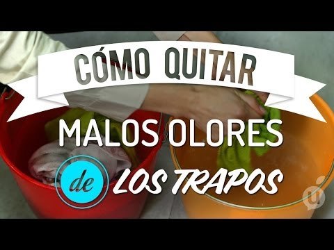 Cómo quitar el mal olor a los trapos | Eliminar el mal olor de trapos de cocina | Quitar olores