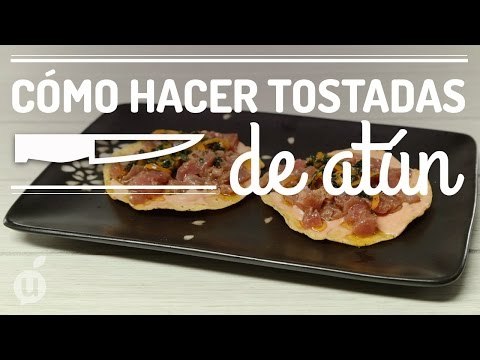 Cómo hacer tostadas de atún | How to make Tuna Tostadas | Kiwilimon