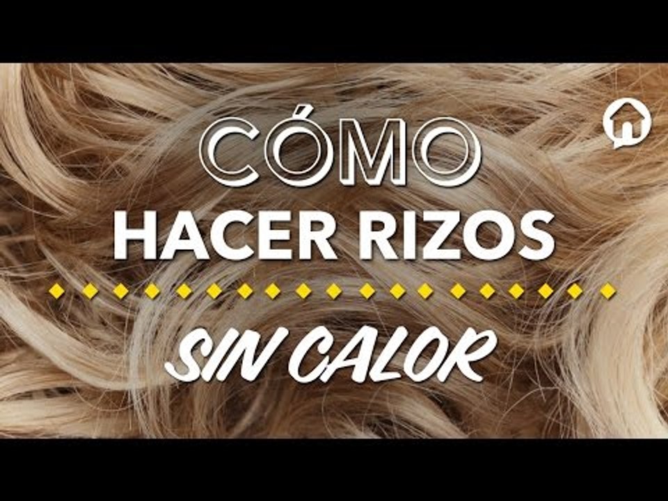 Cómo hacer rizos sin calor | How to curl hair without heat | Kiwilimón