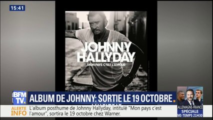 Le titre et la pochette de l'album posthume de Johnny Hallyday dévoilés