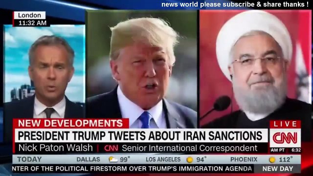 BREAKING NEWS U S SANCTIONS AGAINST IRAN GO INTO EFFECT. CNN NEWS
