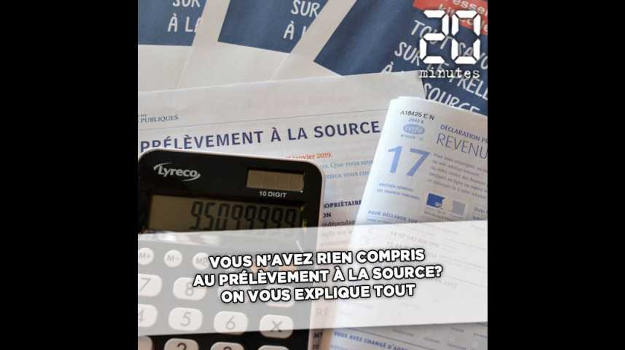 Vous n'avez rien compris à la réforme du prélèvement à la source? On vous explique tout