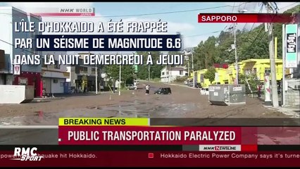 Le match Japon - Chili reporté à cause du séisme à Hokkaido