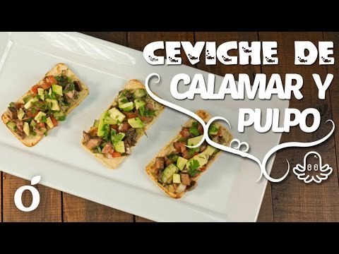 CEVICHE DE CALAMAR Y PULPO