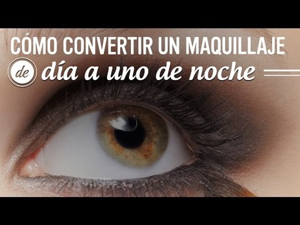 Cómo Convertir un Maquillaje de Dia a uno de Noche