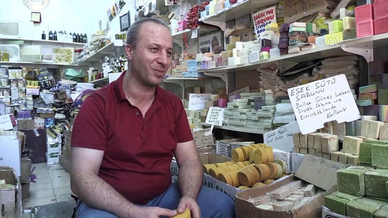 Mardin'de 200'ü aşkın doğal sabun çeşidi üretil...