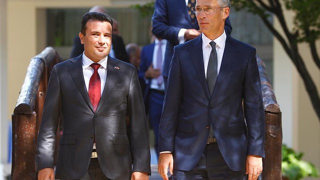 Ισχυρό μήνυμα Στόλτενμπεργκ στα Σκόπια