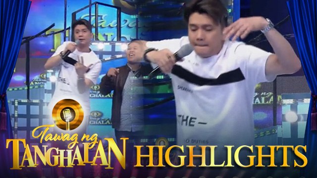 Tawag ng Tanghalan: Vhong raps while break dancing!