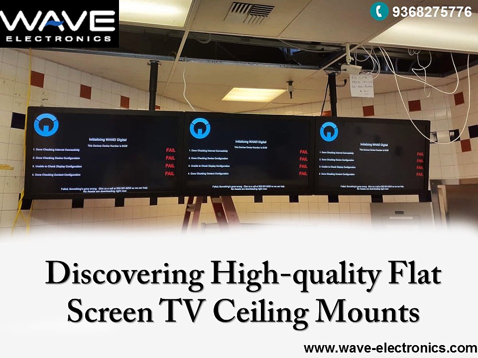 Ceiling Mounts For Greater Space Preserving Solution