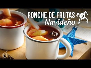 Ponche de Frutas Navideño