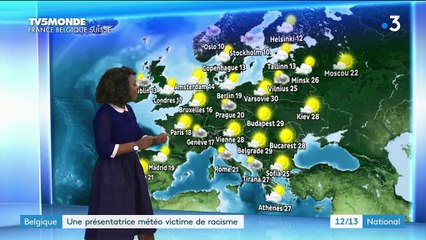Belgique : une présentatrice météo victime de racisme
