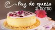 Delicioso cheesecake al horno | Pay de queso con frambruesa
