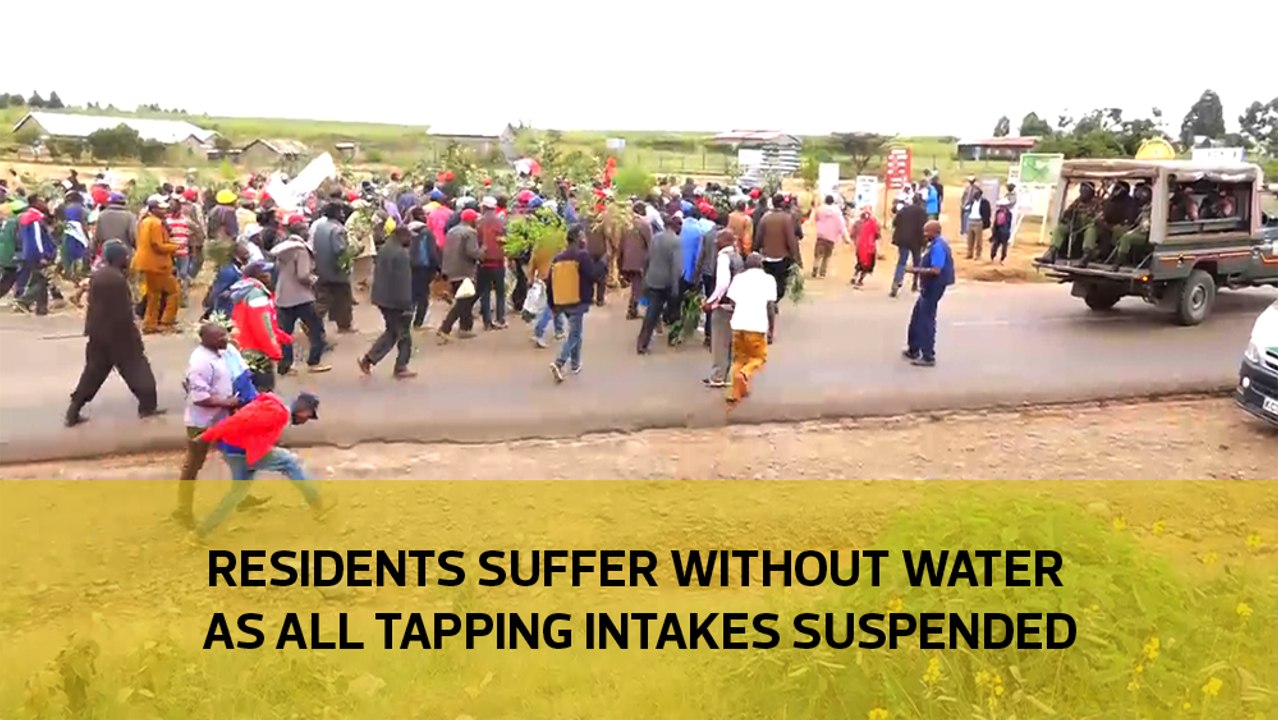 Residents suffer without water as all tapping i...