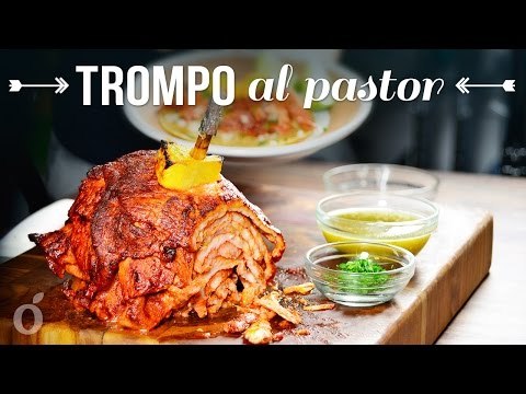 Cómo hacer tacos al pastor | Trompo al pastor casero