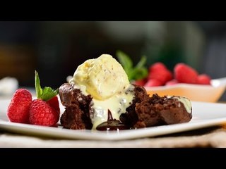 Cómo Hacer Pastelito de Lava de Chocolate | Pastel con Centro Derretido