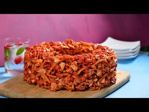 Rosca de Cazares con Chamoy | Cómo hacer una botana de cazares y churritos crujiente