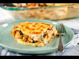 Cómo hacer Pastel Azteca con Pollo