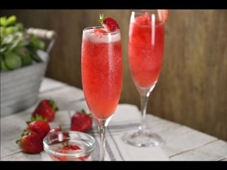 Raspado de Fresa con Vino Espumoso | SIN AZÚCAR AÑADIDA