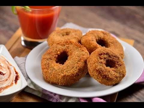 Aros de Cebolla Rellenos de Queso Derretido