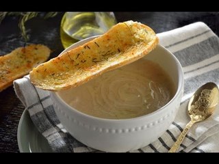 Sopa Cremosa de CHAMPIÑONES tradicional
