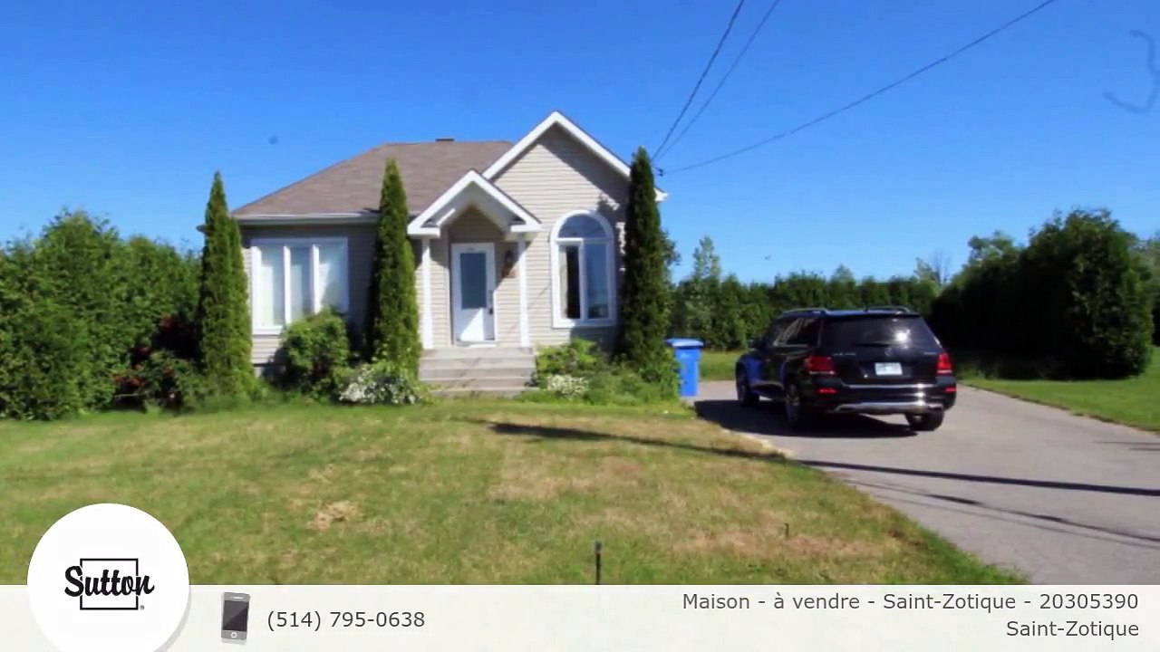Maison - à vendre - Saint-Zotique - 20305390