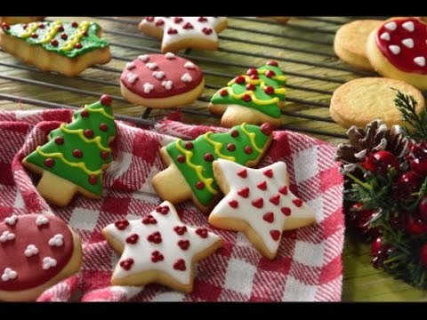 Galletas de Manequilla Decoradas de Navidad | Cómo Decorar Galletas Navideñas