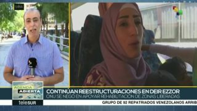 Sirios retoman sus vidas en Deir Ez-Zor tras expulsar a grupos armados