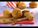 Muffins Integrales Saludables de Zanahoria | Mini Panqués de Zanahoria