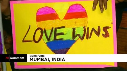 India celebra la despenalización de la homosexualidad