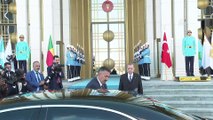 Cumhurbaşkanı Erdoğan, Benin Cumhurbaşkanı Talon'u resmi törenle karşıladı - ANKARA