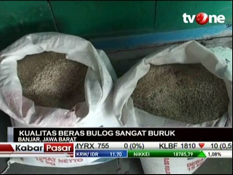 Berkualitas Buruk, Beras Bulog Ditolak Warga Banjar