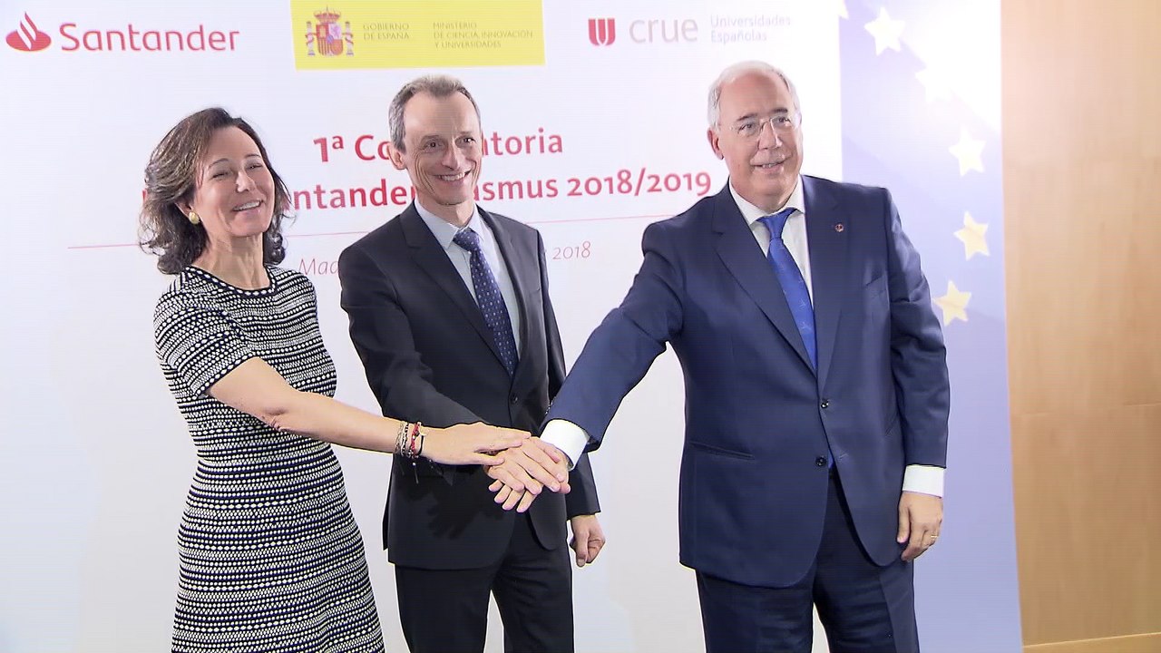 Banco Santander crea el programa “Becas Santander Erasmus”