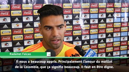 Colombie - Falcao triste du départ de Pekerman