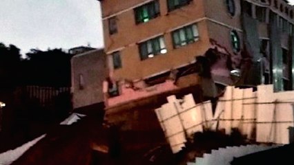 상도초 부설 유치원 건물 붕괴 위험..."천둥소리 났다" / YTN