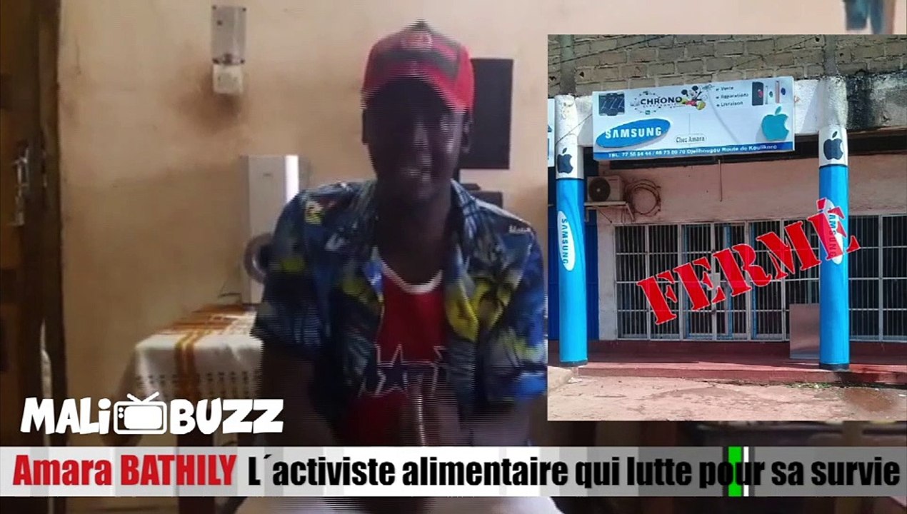 Amara BATHILY, l´activiste alimentaire qui lutte pour sa survie - Une chronique de MELEKE DJIBRIL