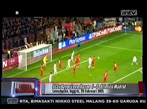 Bayer Leverkusen Taklukkan Atletico Madrid 1-0