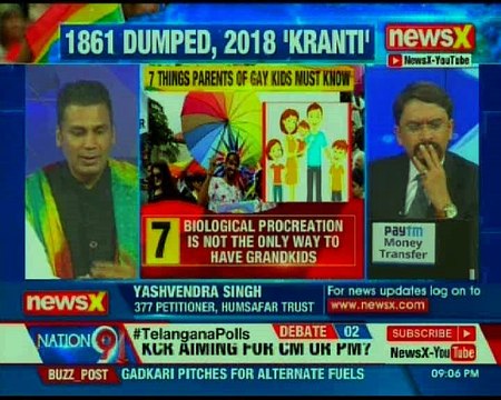 Gay sex allowed among consenting adults; LGBTQ possesses same equality, says CJI - Nation at 9