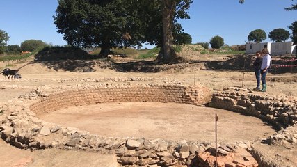 Les bains de la villa-romaine de la Papillonnière