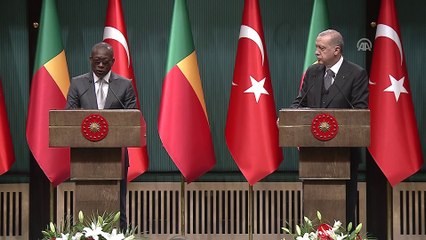 Erdoğan-Talon ortak basın toplantısı - Talon (1) - ANKARA