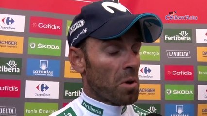 Tour d'Espagne 2018 - Alejandro Valverde : "C'est difficile de tout contrôler... Tout peut encore  arriver"