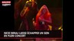 Nicki Minaj laisse échapper un sein en plein concert (vidéo)
