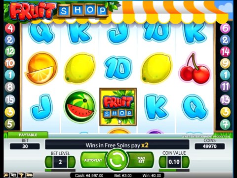 Как правильно играть в Фруктовый магазин (fruit shop) - бонусный режим, правила