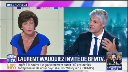 Laurent Wauquiez sur son SMS envoyé aux lycéens: "Je pense qu'il y a des sujets un peu plus sérieux"