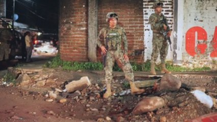 Militares patrullan estado de Chiapas para frenar el fenómeno mara